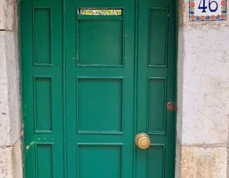 Great security, door to apartments.